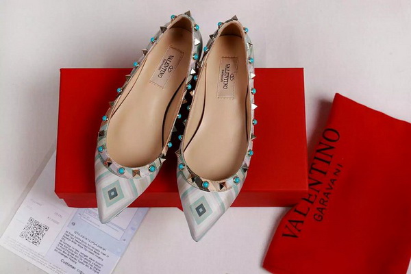 Valentino Shallow mouth flat shoes Women--021